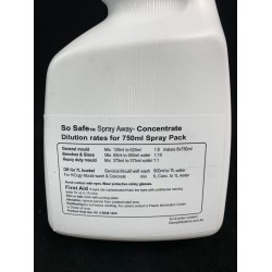 Spray Away Bacteria Mould Killer Non Toxic PreMixed Spray Away Bacteria Mould Killer Non Toxic PreMixed